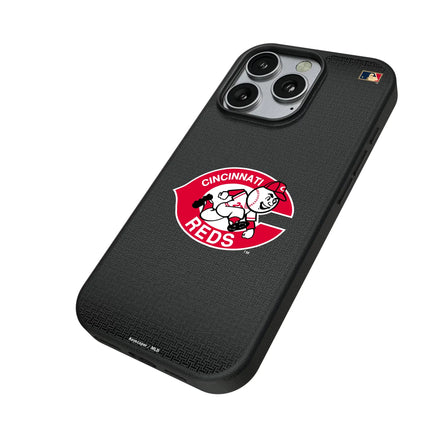 Cincinnati Reds 1974-1992 - Cooperstown Collection Linen MagSafe Compatible Phone Case for Apple iPhone