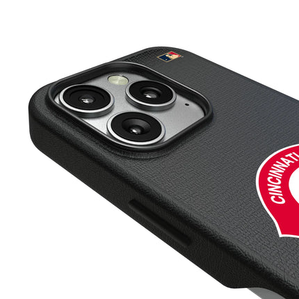 Cincinnati Reds 1974-1992 - Cooperstown Collection Linen MagSafe Compatible Phone Case for Apple iPhone