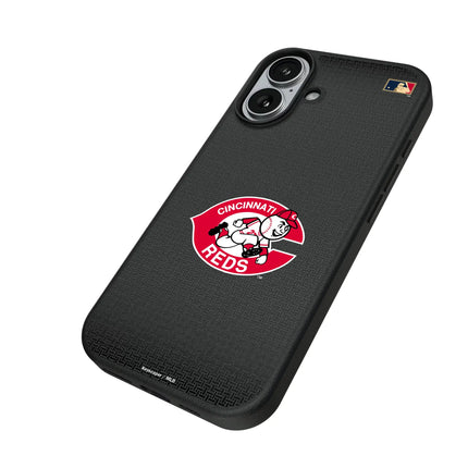 Cincinnati Reds 1974-1992 - Cooperstown Collection Linen MagSafe Compatible Phone Case for Apple iPhone
