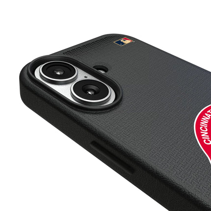 Cincinnati Reds 1974-1992 - Cooperstown Collection Linen MagSafe Compatible Phone Case for Apple iPhone