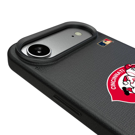 Cincinnati Reds 1974-1992 - Cooperstown Collection Linen MagSafe Compatible Phone Case for Apple iPhone