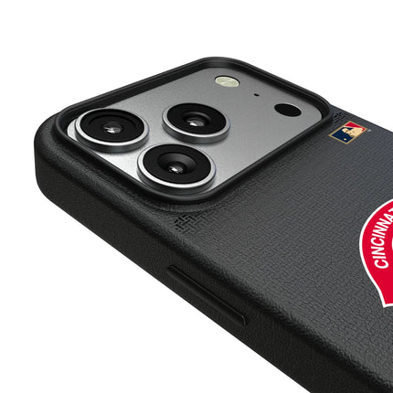 Cincinnati Reds 1974-1992 - Cooperstown Collection Linen MagSafe Compatible Phone Case for Apple iPhone