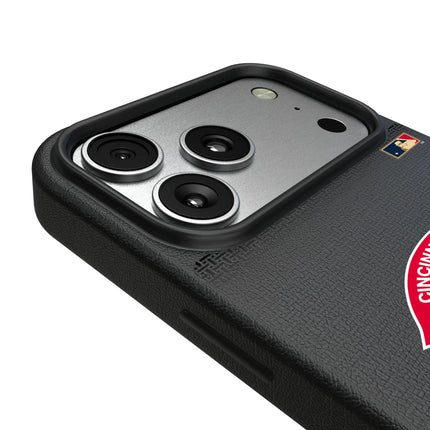 Cincinnati Reds 1974-1992 - Cooperstown Collection Linen MagSafe Compatible Phone Case for Apple iPhone