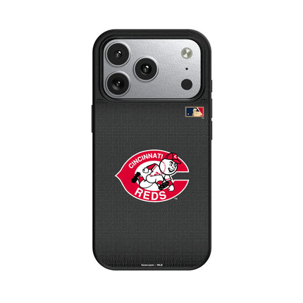 Cincinnati Reds 1974-1992 - Cooperstown Collection Linen MagSafe Compatible Phone Case for Apple iPhone