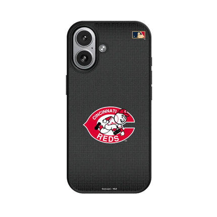 Cincinnati Reds 1974-1992 - Cooperstown Collection Linen MagSafe Compatible Phone Case for Apple iPhone
