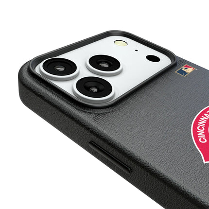 Cincinnati Reds 1974-1992 - Cooperstown Collection Linen MagSafe Compatible Phone Case for Apple iPhone