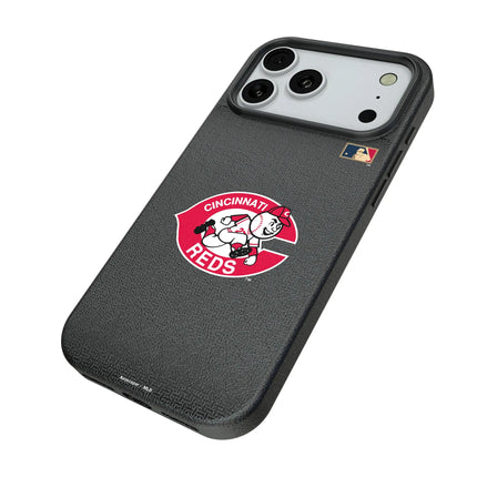 Cincinnati Reds 1974-1992 - Cooperstown Collection Linen MagSafe Compatible Phone Case for Apple iPhone