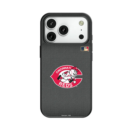Cincinnati Reds 1974-1992 - Cooperstown Collection Linen MagSafe Compatible Phone Case for Apple iPhone