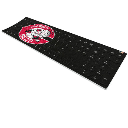 Cincinnati Reds 1974-1992 - Cooperstown Collection Solid Curved Wireless Keyboard