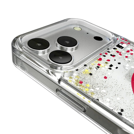 Cincinnati Reds Confetti Glitter Phone Case for Apple iPhone