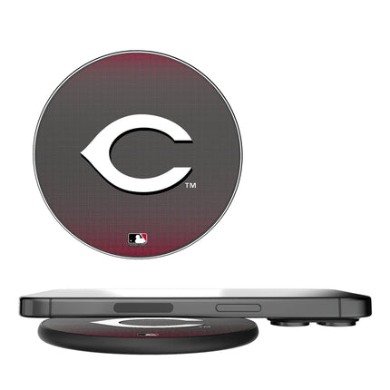 Cincinnati Reds Linen 15-Watt Wireless Charger