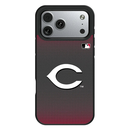 Cincinnati Reds Linen Bump Phone Case for Apple iPhone
