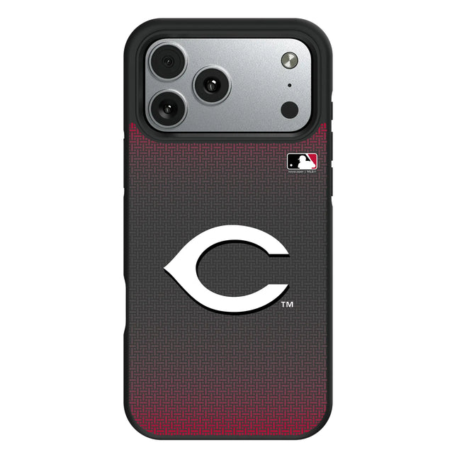 Cincinnati Reds Linen Bump Phone Case for Apple iPhone