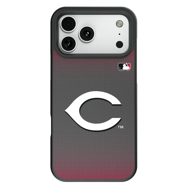 Cincinnati Reds Linen Bump Phone Case for Apple iPhone