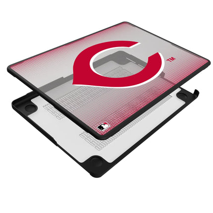 Cincinnati Reds Linen Laptop Case for Apple MacBook