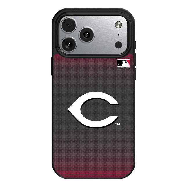 Cincinnati Reds Linen MagSafe Compatible Phone Case for Apple iPhone