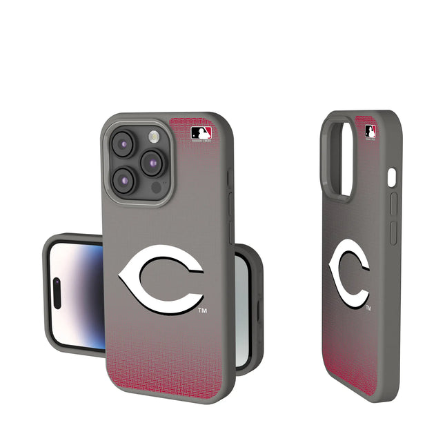 Cincinnati Reds Linen Soft Touch Phone Case for Apple iPhone