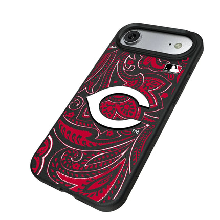 Cincinnati Reds Paisley MagSafe Compatible Phone Case for Apple iPhone