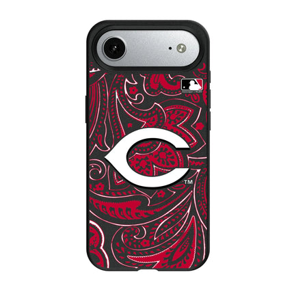 Cincinnati Reds Paisley MagSafe Compatible Phone Case for Apple iPhone