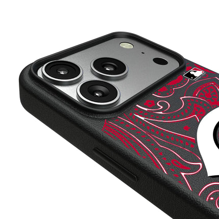 Cincinnati Reds Paisley MagSafe Compatible Phone Case for Apple iPhone