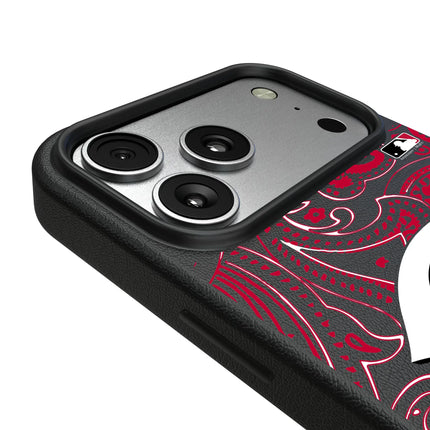 Cincinnati Reds Paisley MagSafe Compatible Phone Case for Apple iPhone