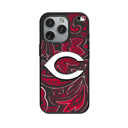 Cincinnati Reds Paisley MagSafe Compatible Phone Case for Apple iPhone