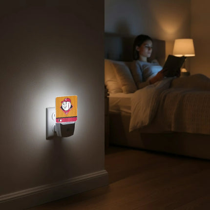 Cincinnati Reds Stripe Night Light 2-Pack
