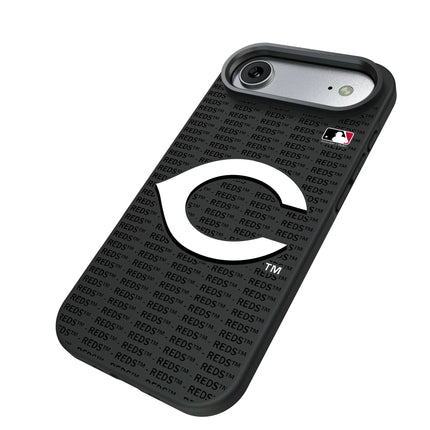 Cincinnati Reds Text Backdrop Bump Phone Case for Apple iPhone