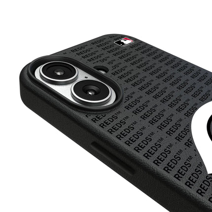 Cincinnati Reds Text Backdrop MagSafe Compatible Phone Case for Apple iPhone