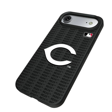 Cincinnati Reds Text Backdrop MagSafe Compatible Phone Case for Apple iPhone