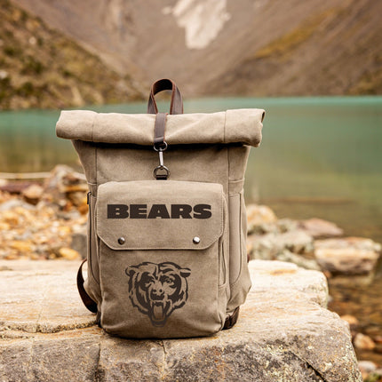 Chicago Bears - Carmel Roll Top Picnic Backpack Cooler