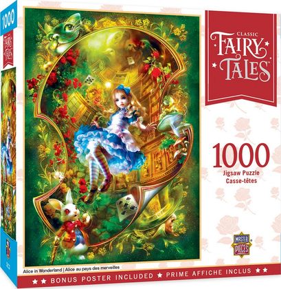 Classic Fairytales Alice in Wonderland 1000 Piece Puzzle