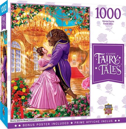 Classic Fairytales Beauty and the Beast 1000 Piece Puzzle