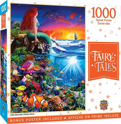 Classic Fairytales Little Mermaid 1000 Piece Puzzle