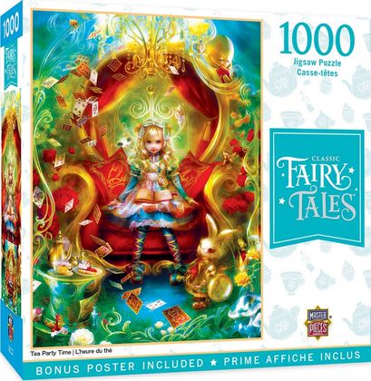 Classic Fairytales Tea Party Time 1000 Piece Puzzle