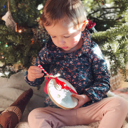 Claydough Handprint w/Wooden ring Ornament Kit