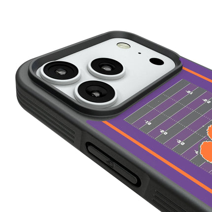 Clemson University Tigers Field Bump Phone Case for Apple iPhone
