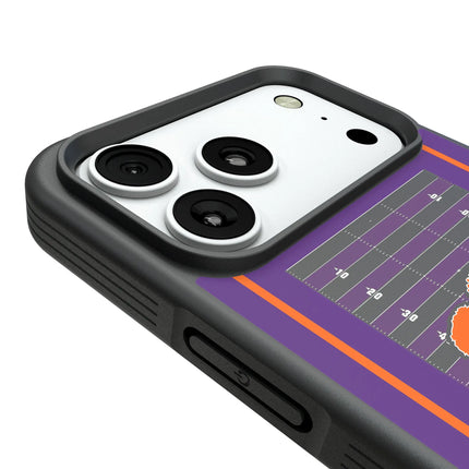 Clemson University Tigers Field Bump Phone Case for Apple iPhone