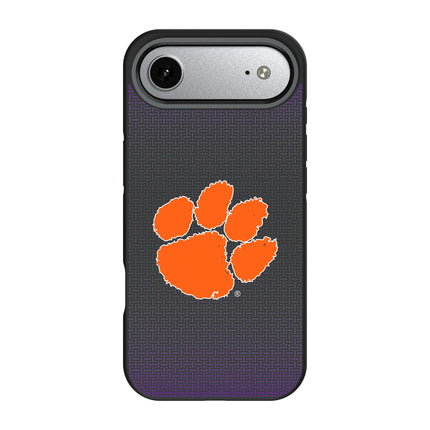 Clemson University Tigers Linen Bump Phone Case for Apple iPhone