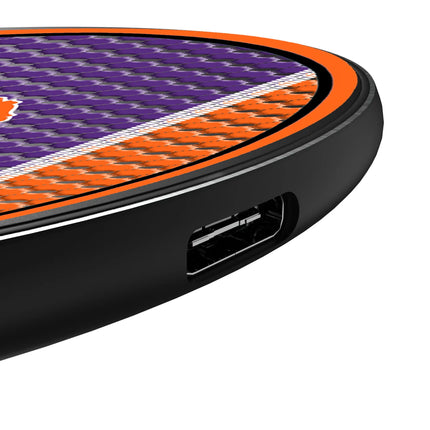 Clemson University Tigers Mesh 15-Watt Wireless Charger