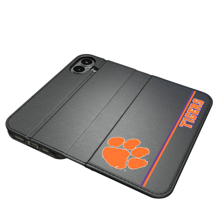 Clemson University Tigers Sidebar Folio 2.0 Case for Apple iPhone