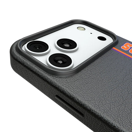 Clemson University Tigers Sidebar MagSafe Compatible Phone Case for Apple iPhone