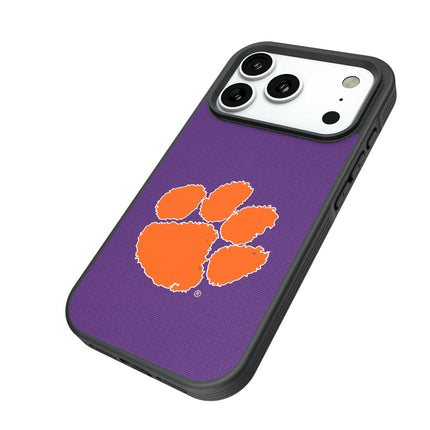 Clemson University Tigers Solid Bump Phone Case for Apple iPhone