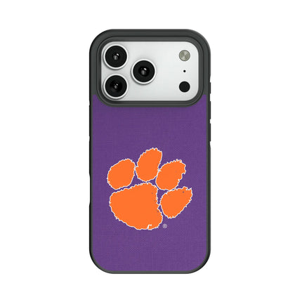 Clemson University Tigers Solid Bump Phone Case for Apple iPhone