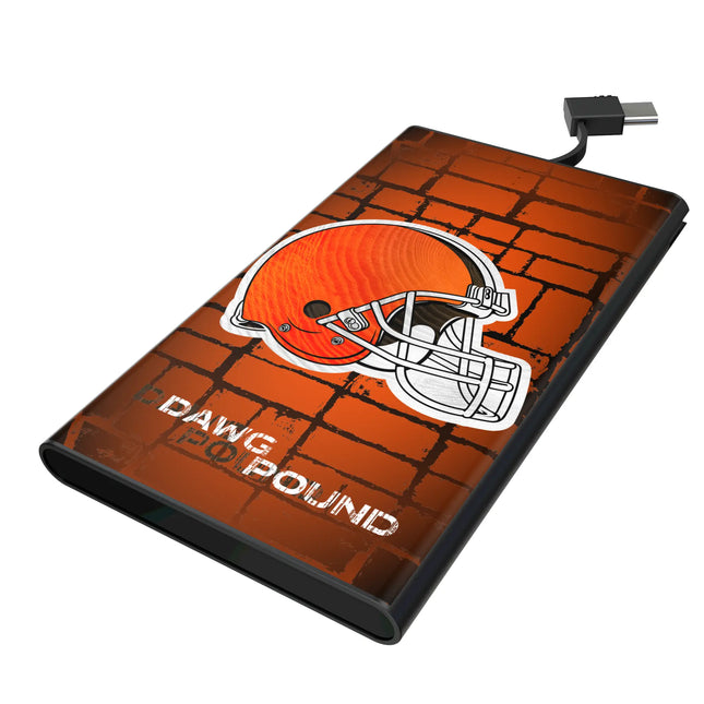 Cleveland Browns 5000mAh Flat Powerbank Brick