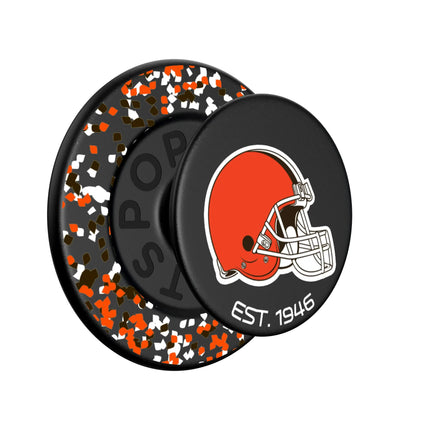 Cleveland Browns PopSockets Magnetic Grip & Stand Confetti