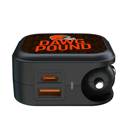 Cleveland Browns 2 in 1 USB A/C Charger Deco