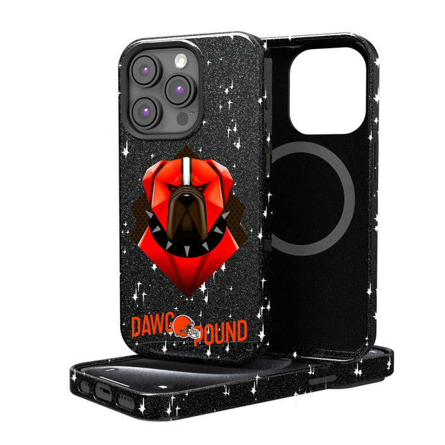 Cleveland Browns Black Bling Phone Case Deco for iPhone