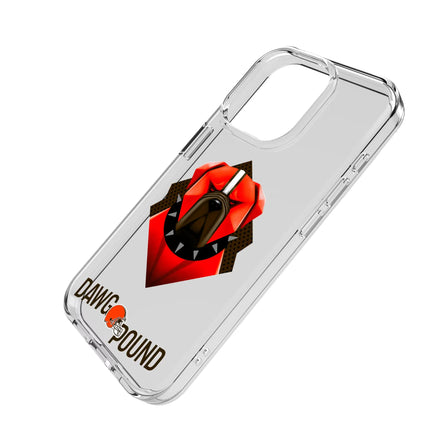 Cleveland Browns Clear Phone Case Deco for iPhone
