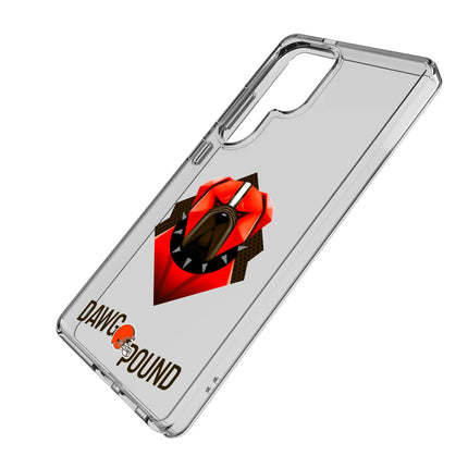 Cleveland Browns Clear Phone Case Deco for Samsung Galaxy